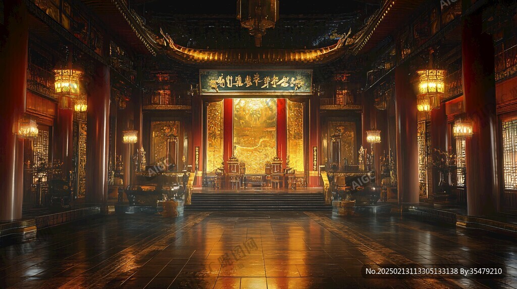 古代宫廷内景