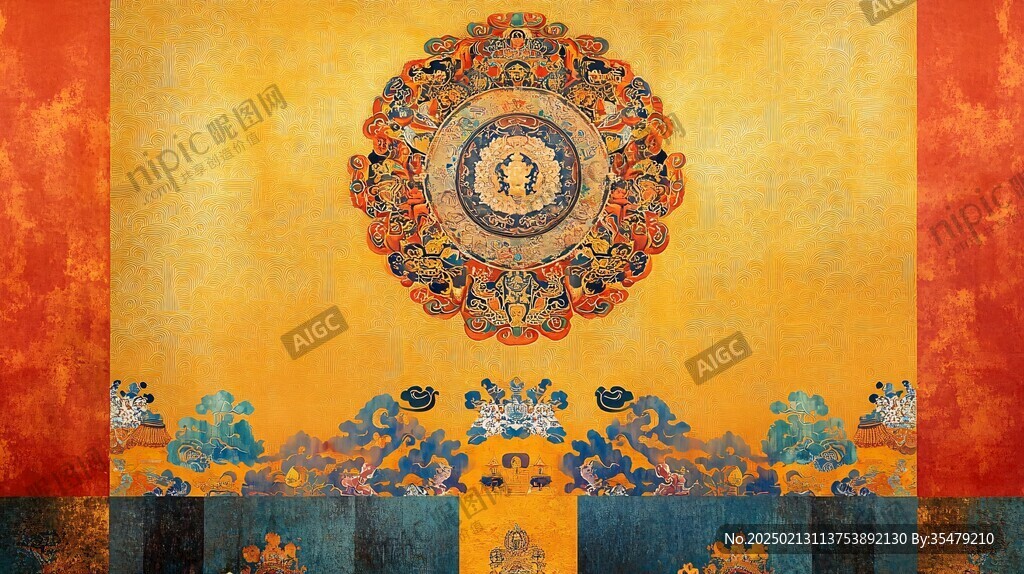 古代皇室背景画面