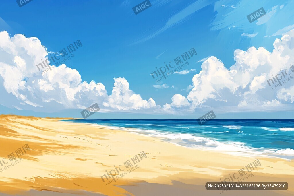 动漫海边