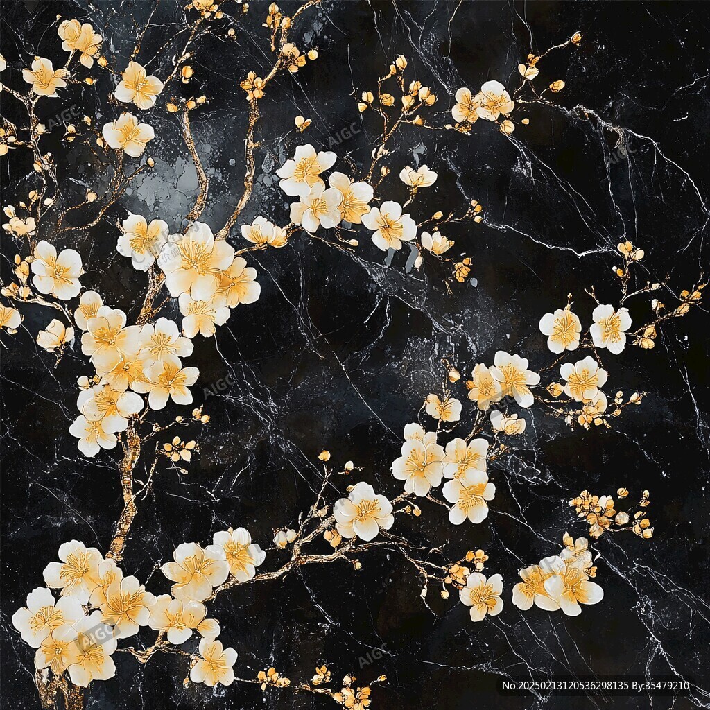 典雅腊梅装饰画