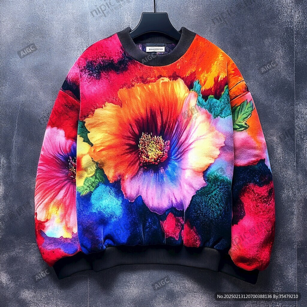 卫衣花型