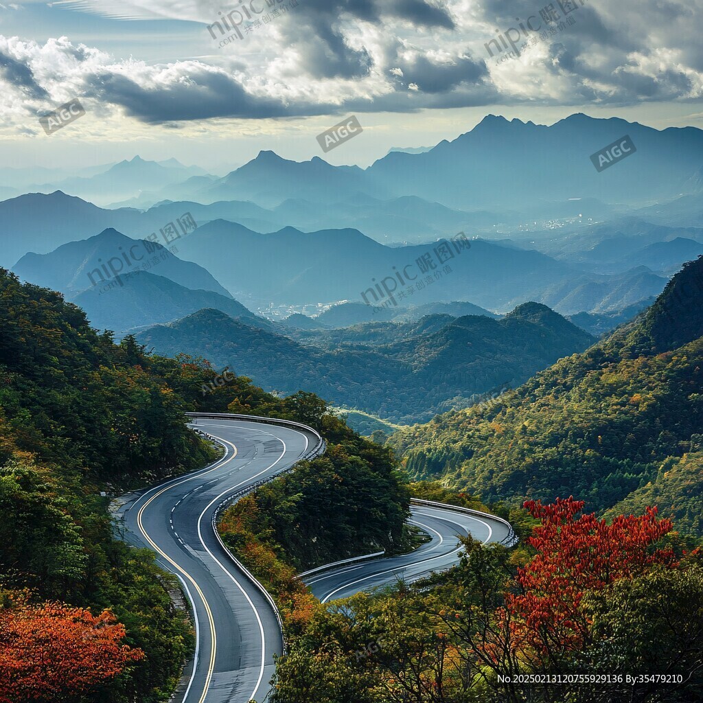 神农架山路弯弯