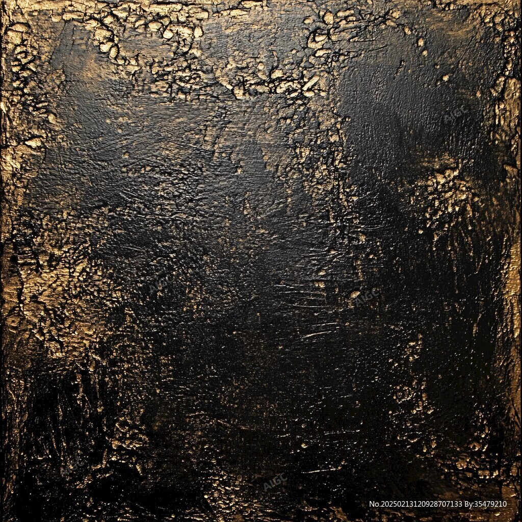染色玻璃金黄背景