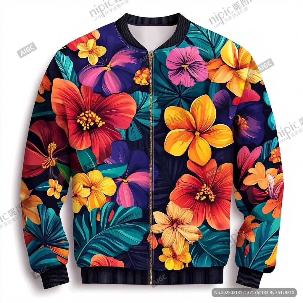 服装图案设计花