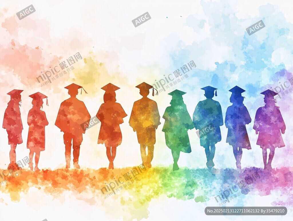 大学生毕业典礼背景