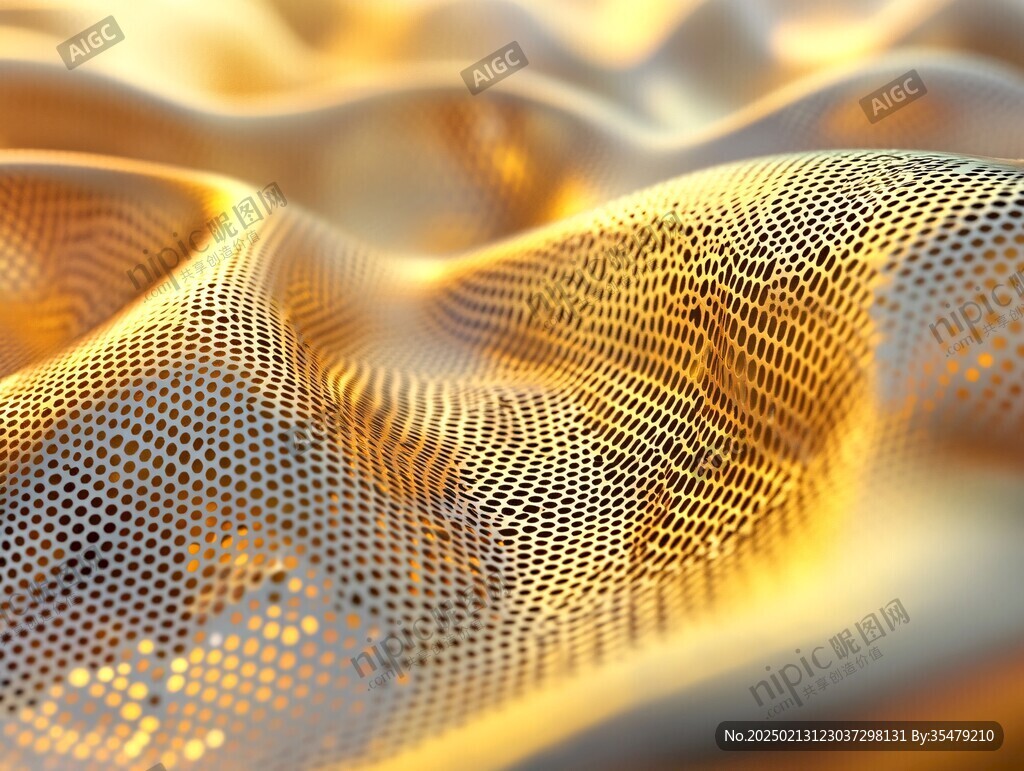 4d金色线条艺术