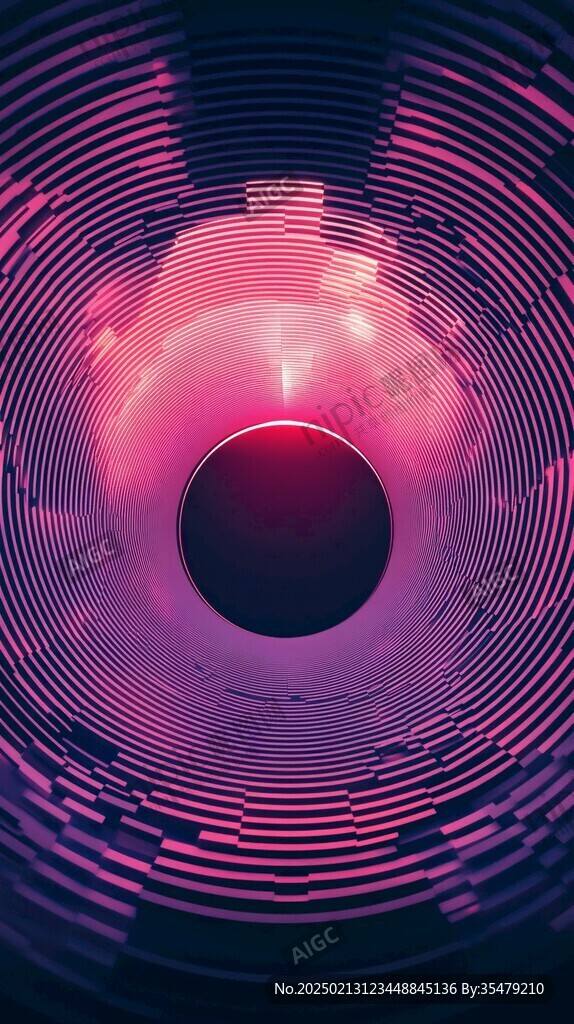 红色科技渐变背景数码