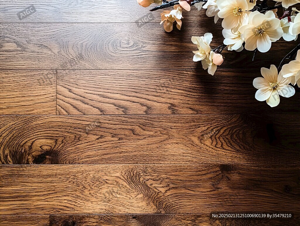 百合花木地板