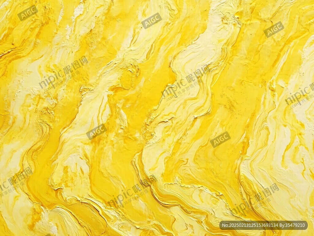金色抽象流体纹理背景