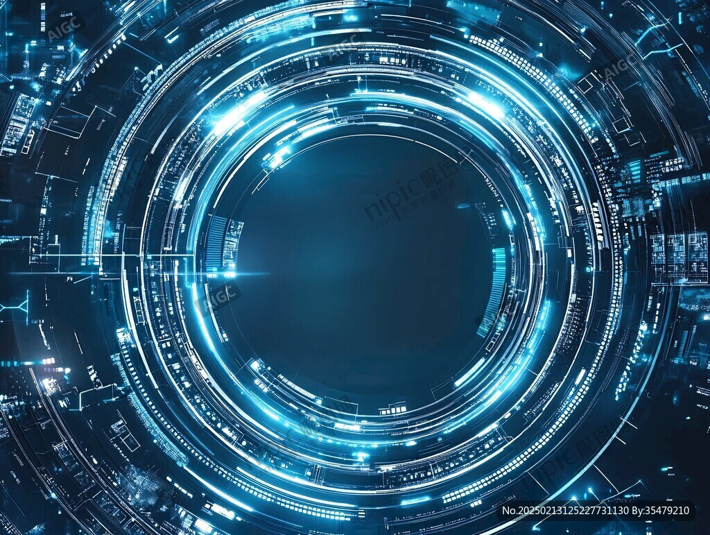 科技圆环素材