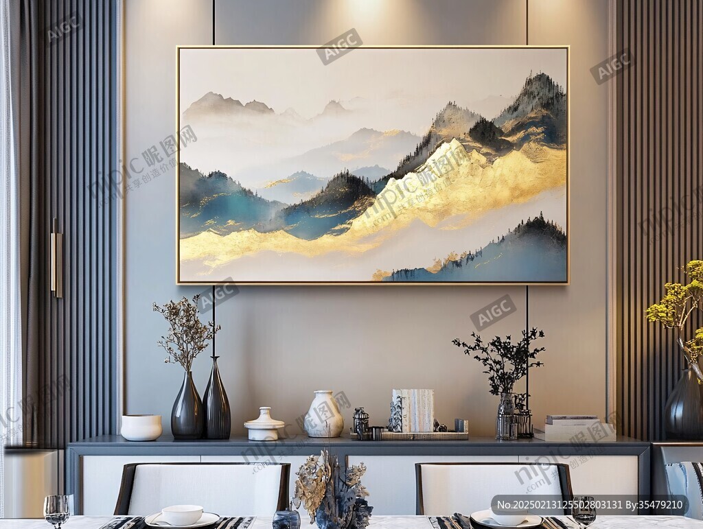 酒店轻奢画
