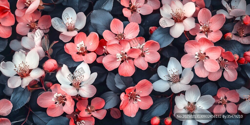 3d立体唯美花卉