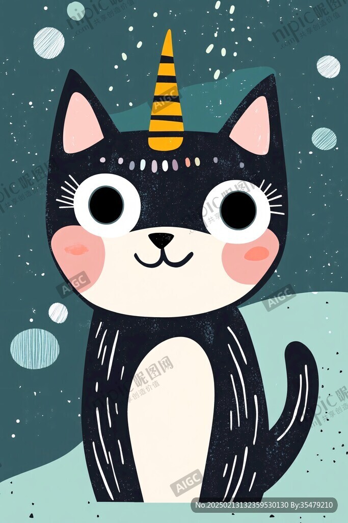 喵星人插画