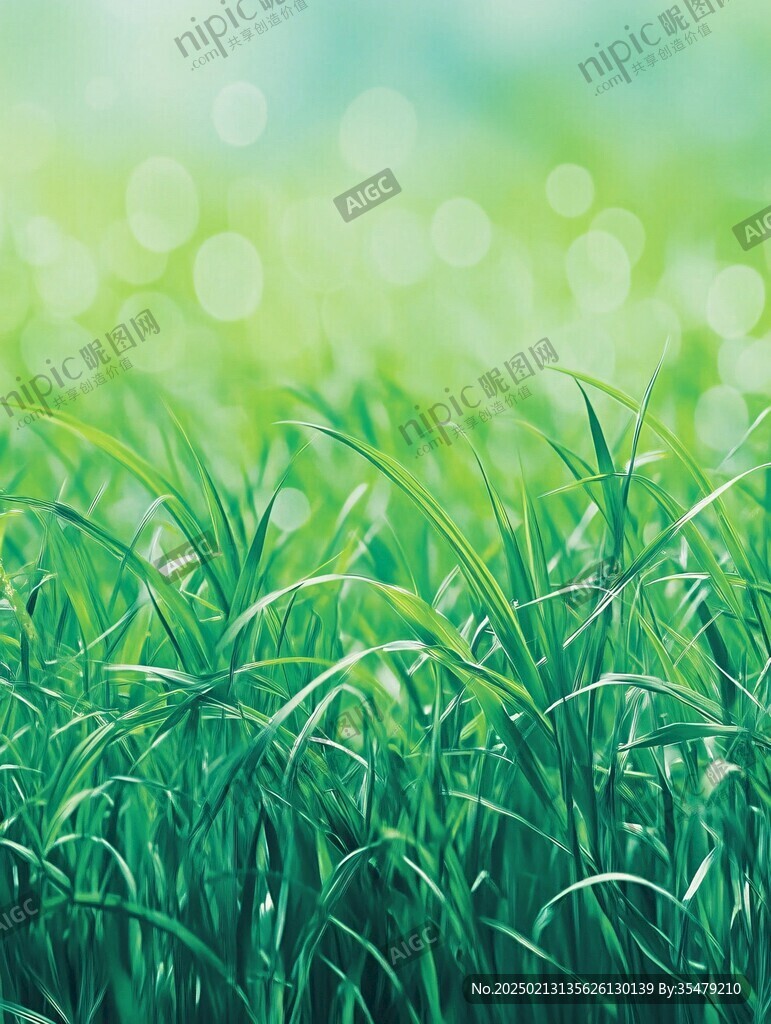 青草绿草小草绿色背景