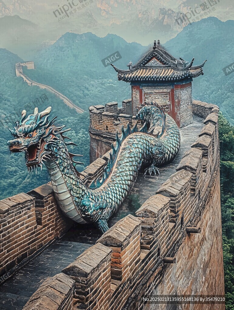 高清龙墙