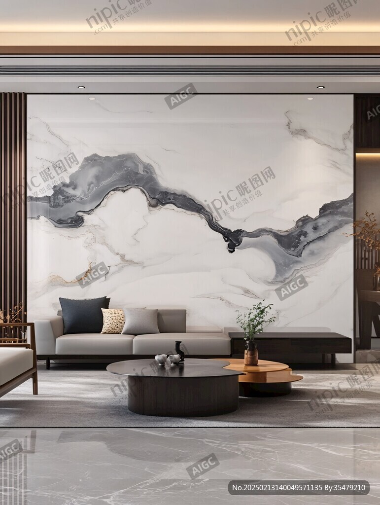 岩板背景墙