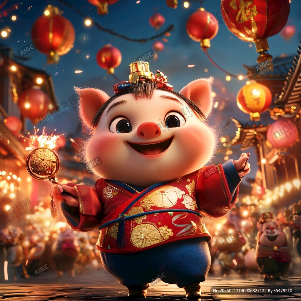 春节ip形象