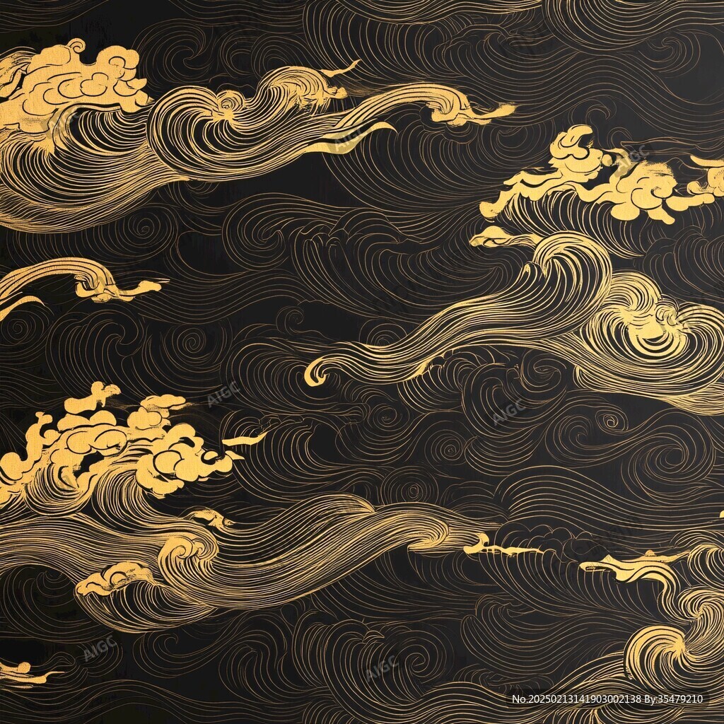 金银云纹