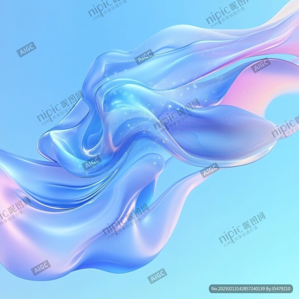 炫彩渐变流体