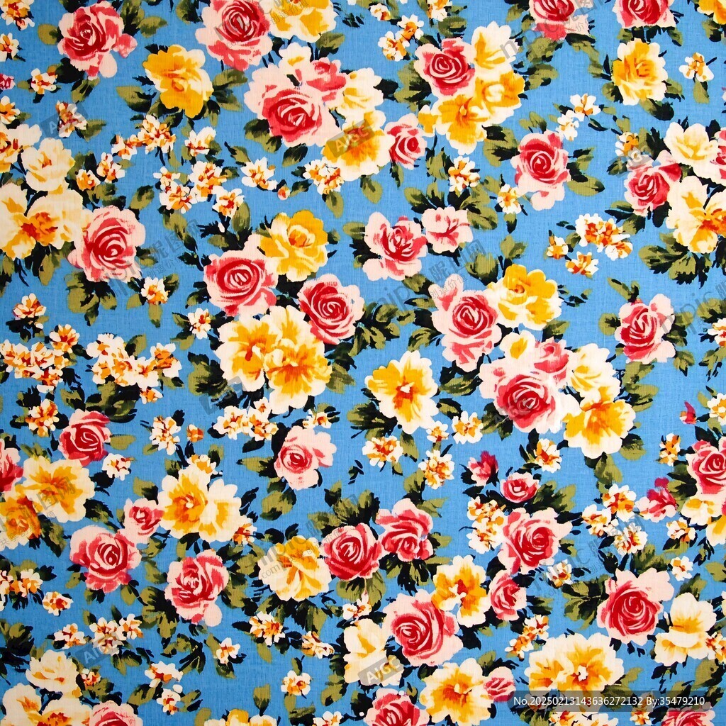 服装印花小碎花花布