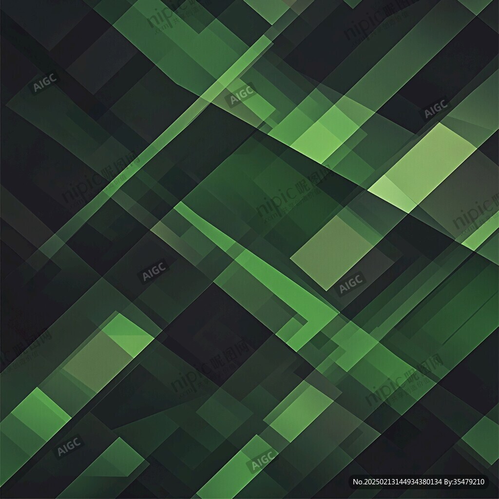 渐变绿色晶格背景