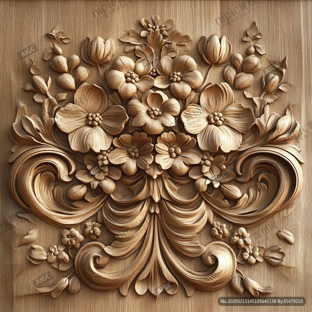 浮雕木雕手工精雕