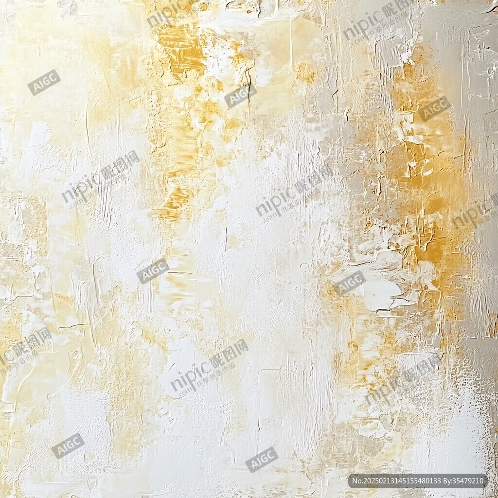 现代抽象刮痕压纹壁画