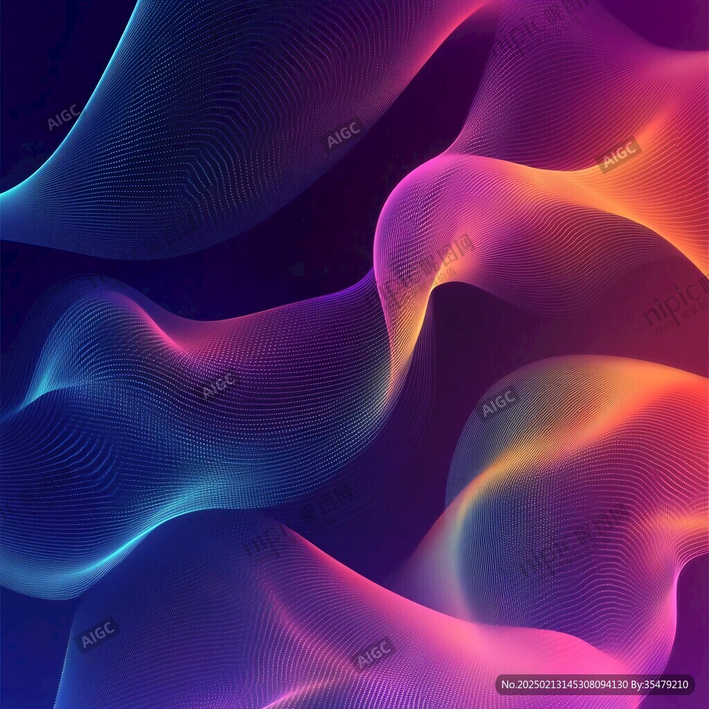 立体感酷炫渐变背景