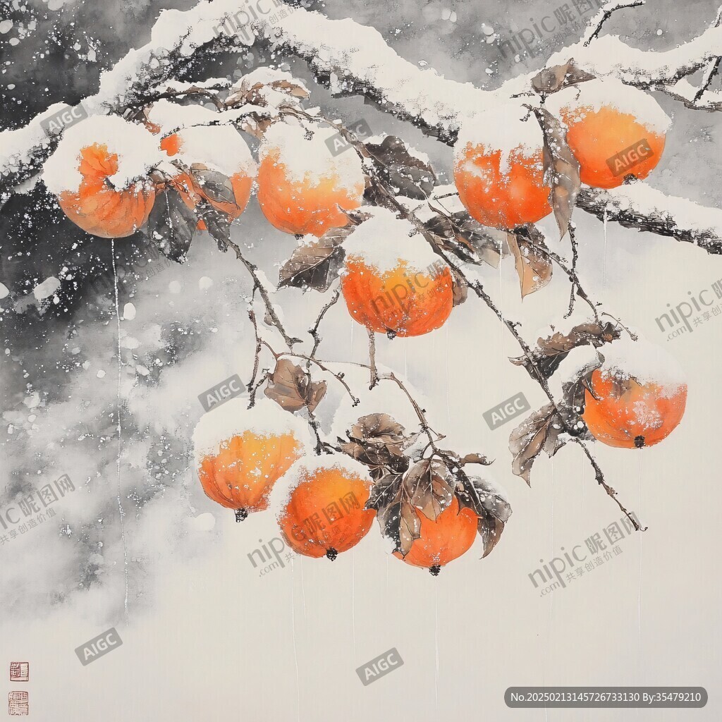 好柿成霜