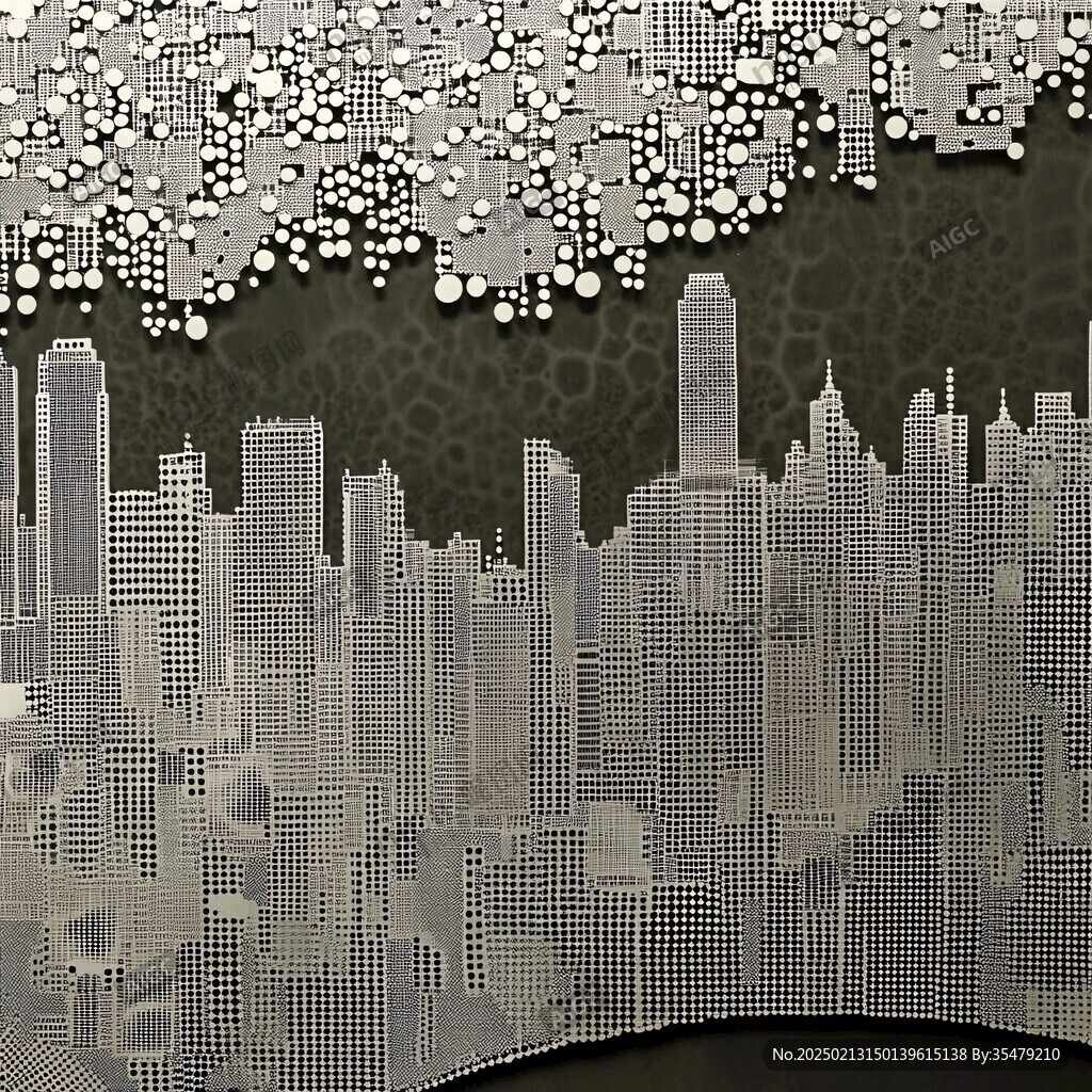 金色背景金色城市
