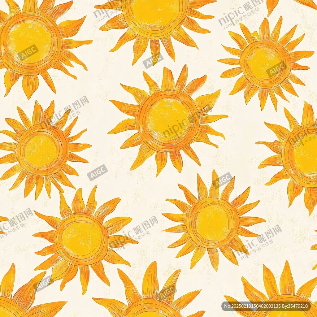 太阳花底纹