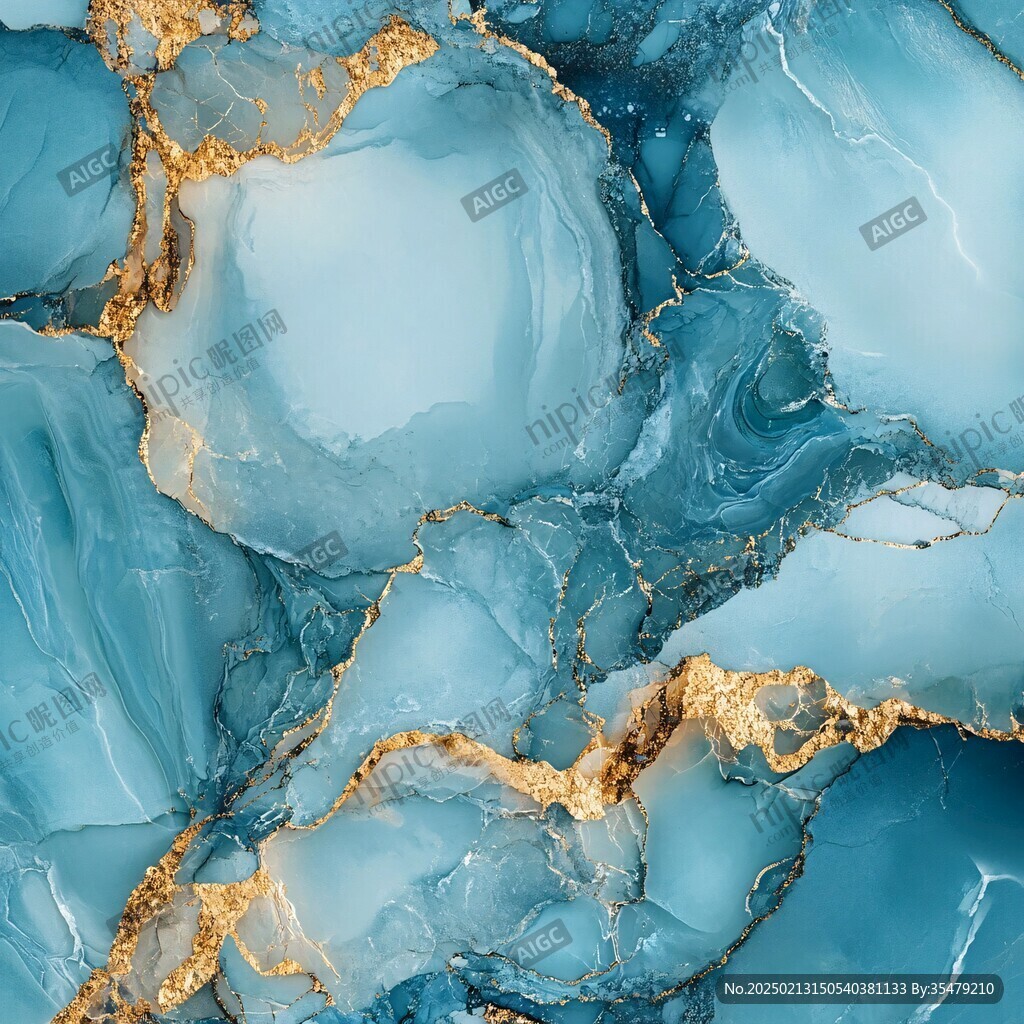 蓝色玛瑙石艺术背景
