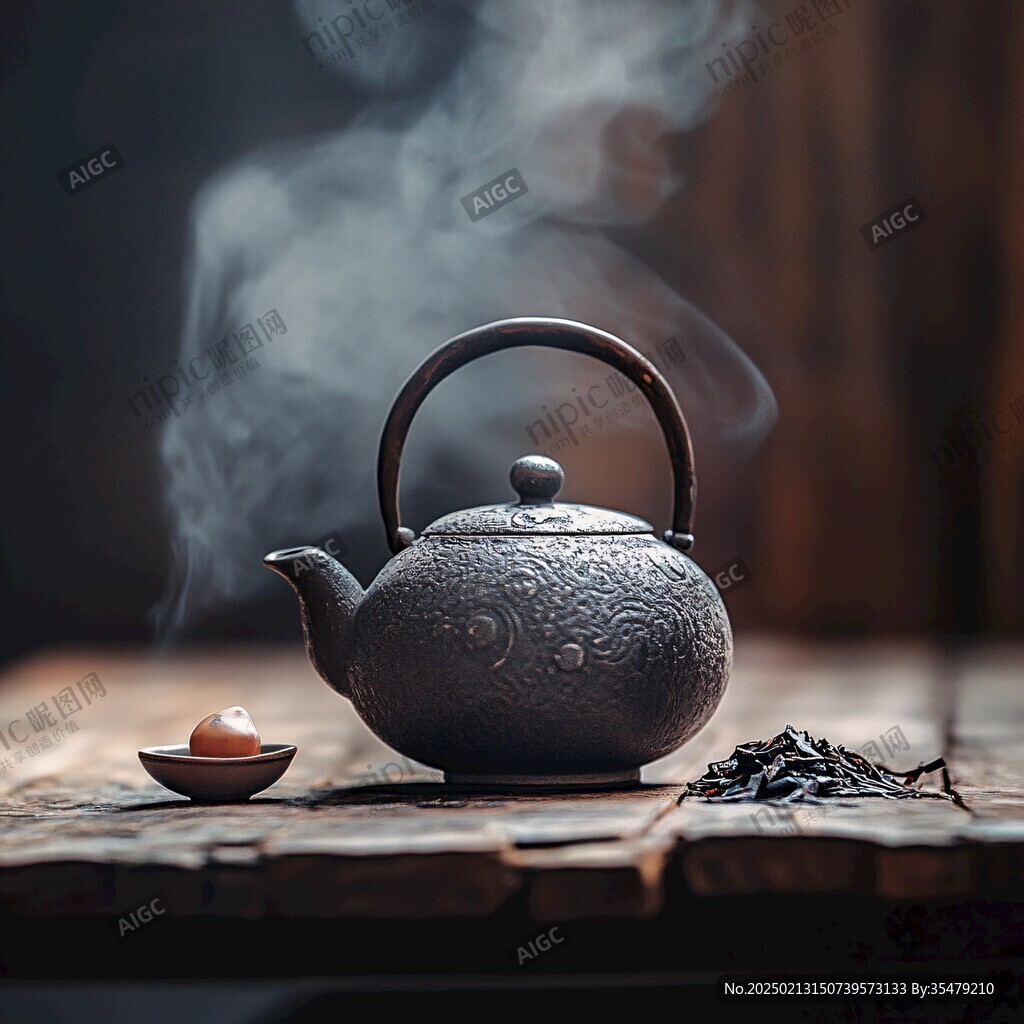 铁壶煮茶