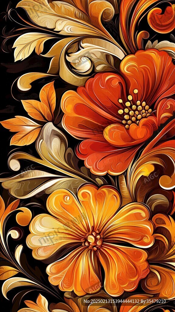3d花纹底纹