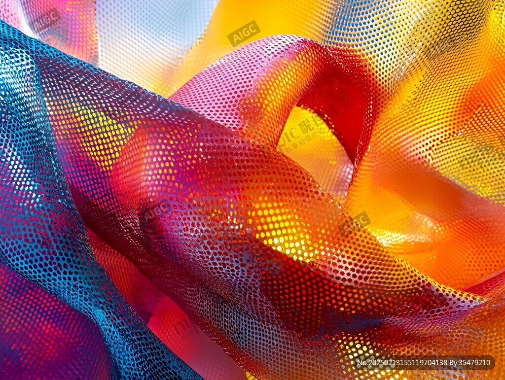 炫彩薄纱