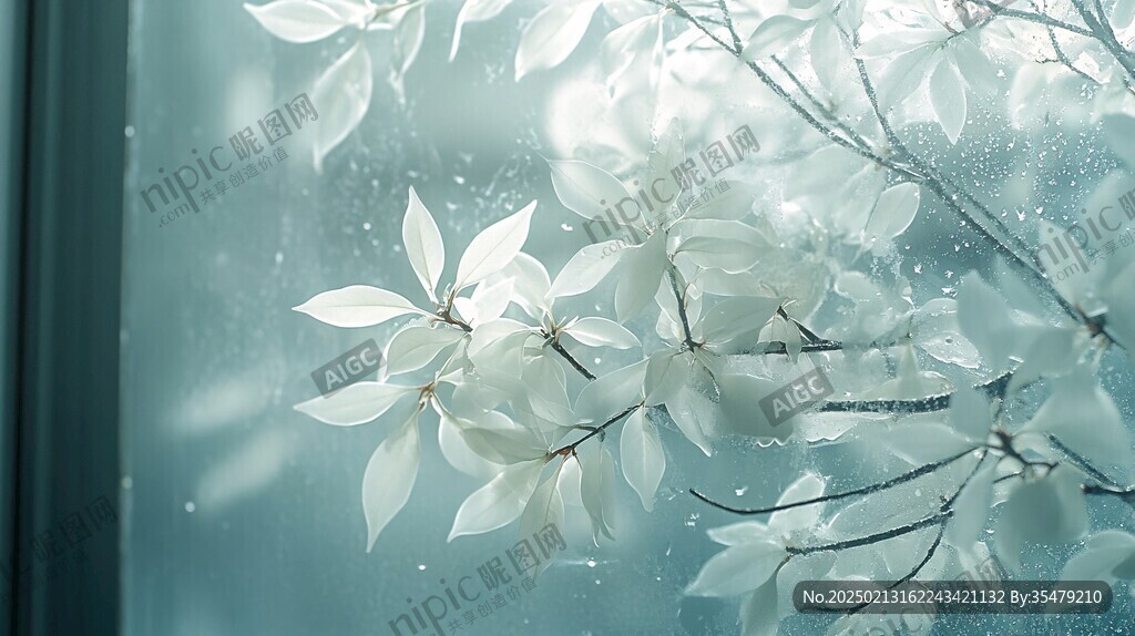 橱窗窗花