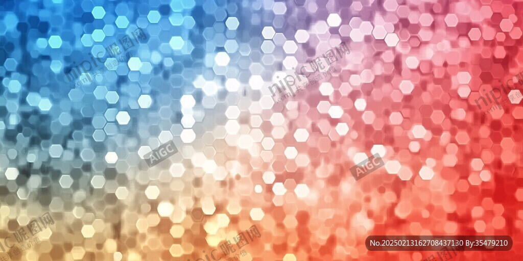 绚丽点点重叠背景