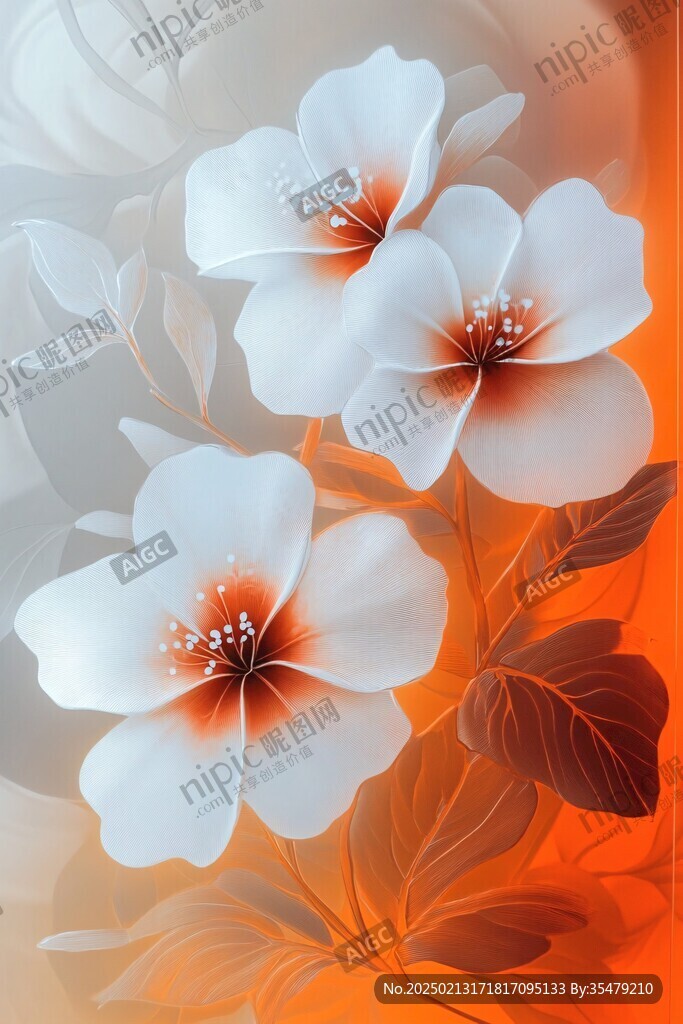 3d立体花壁纸