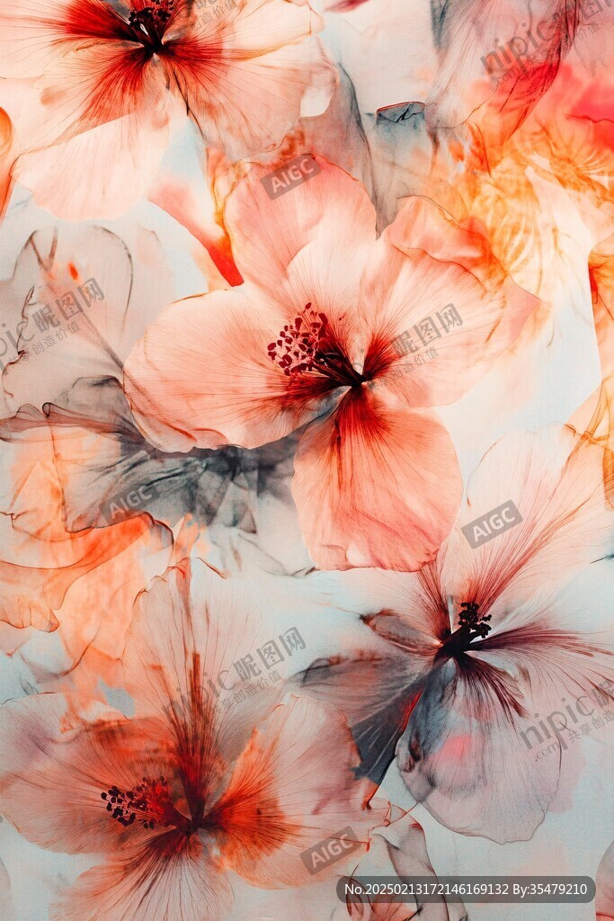 幻彩炫彩花朵