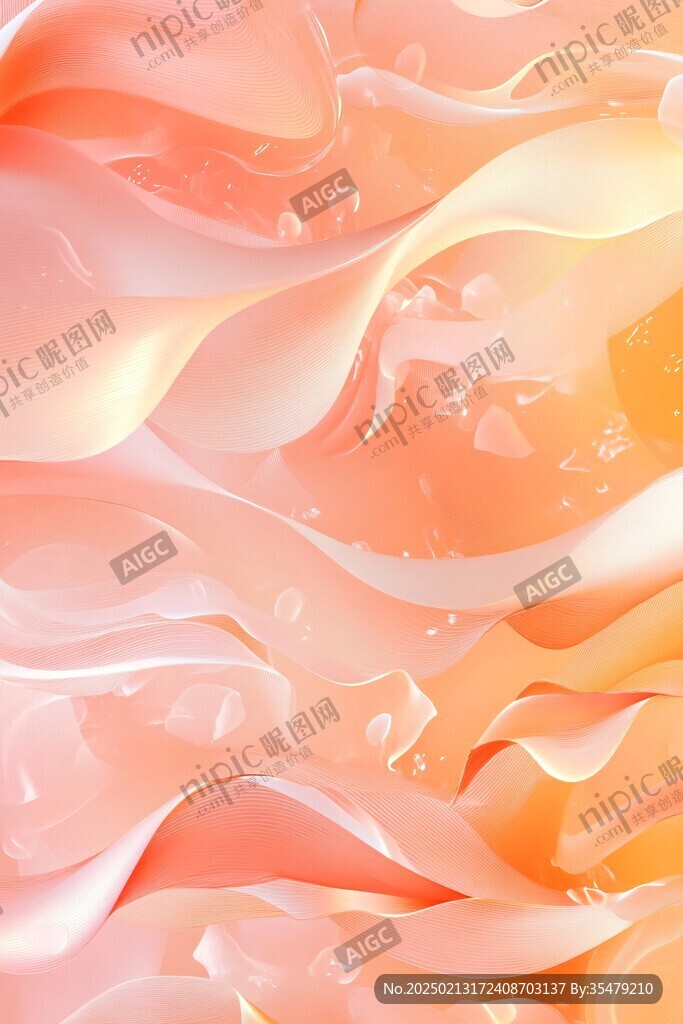肌理彩色流体背景