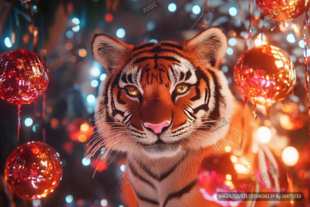 新年猛虎