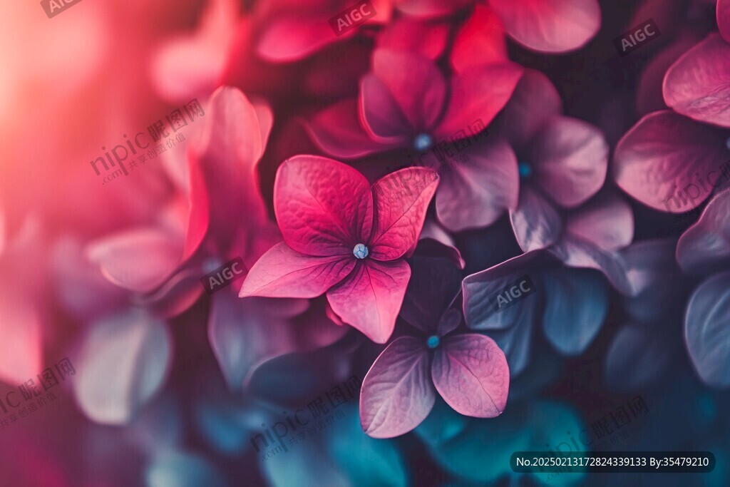 炫彩花朵壁纸