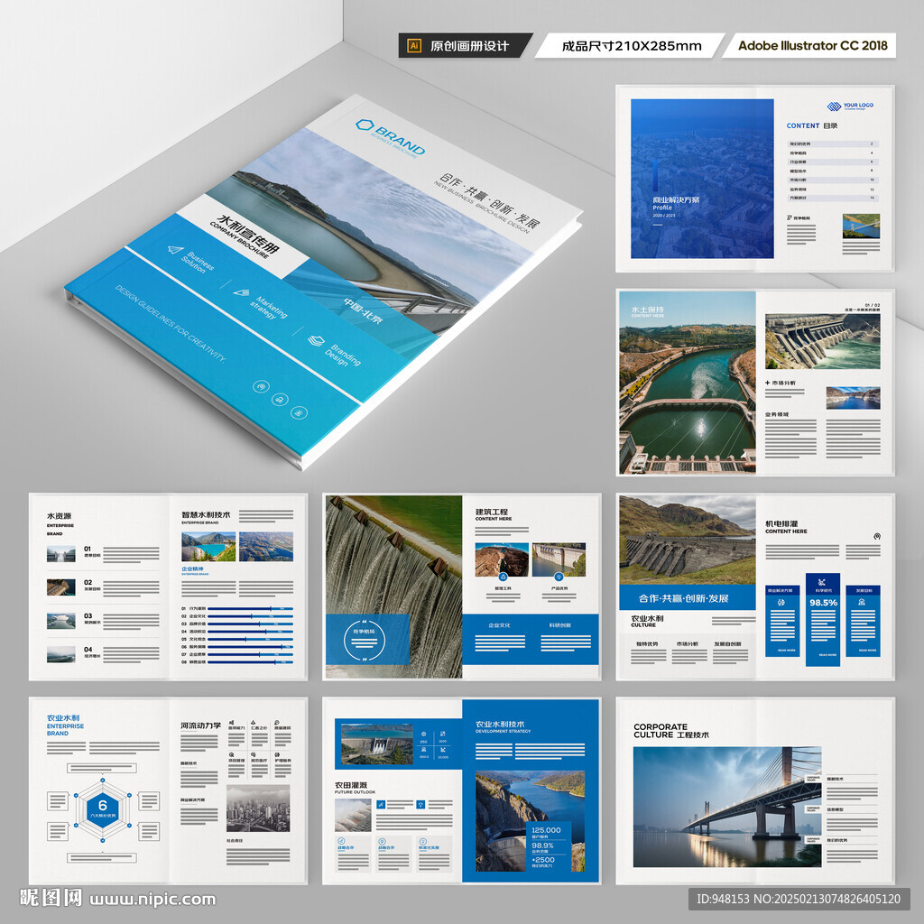 大坝宣传册 