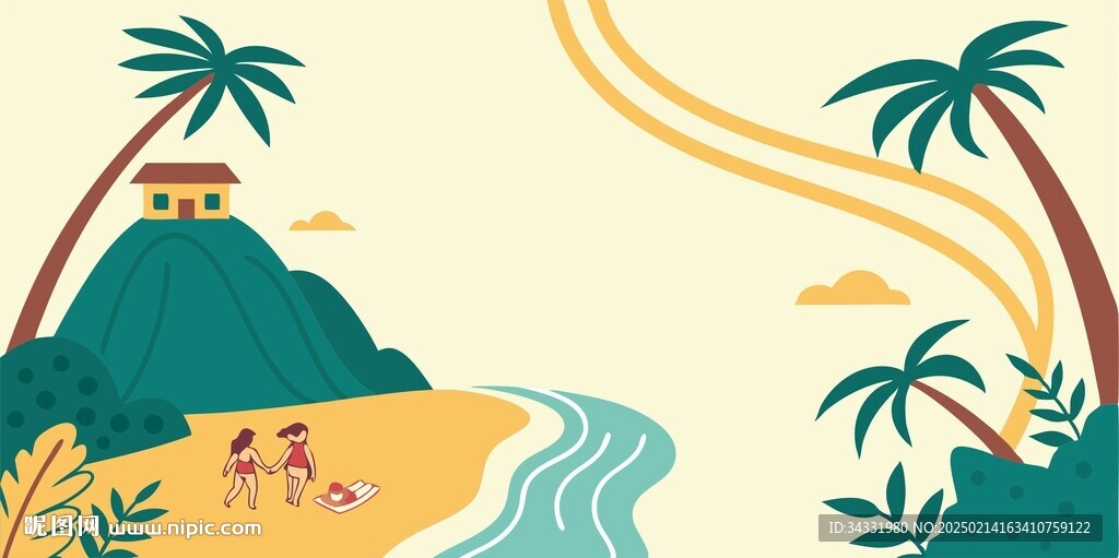 热带海岛