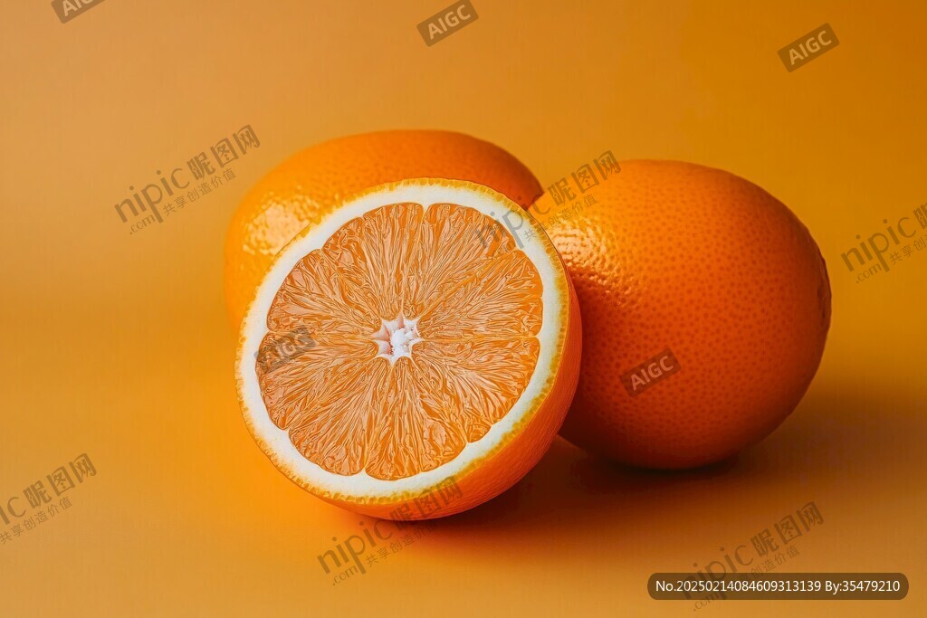 脐橙修图
