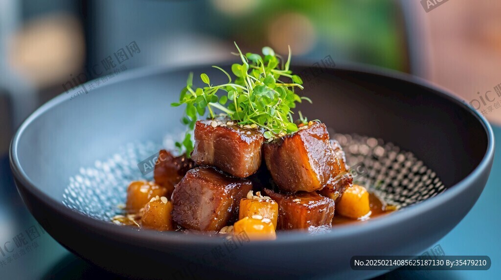 美食红烧肉