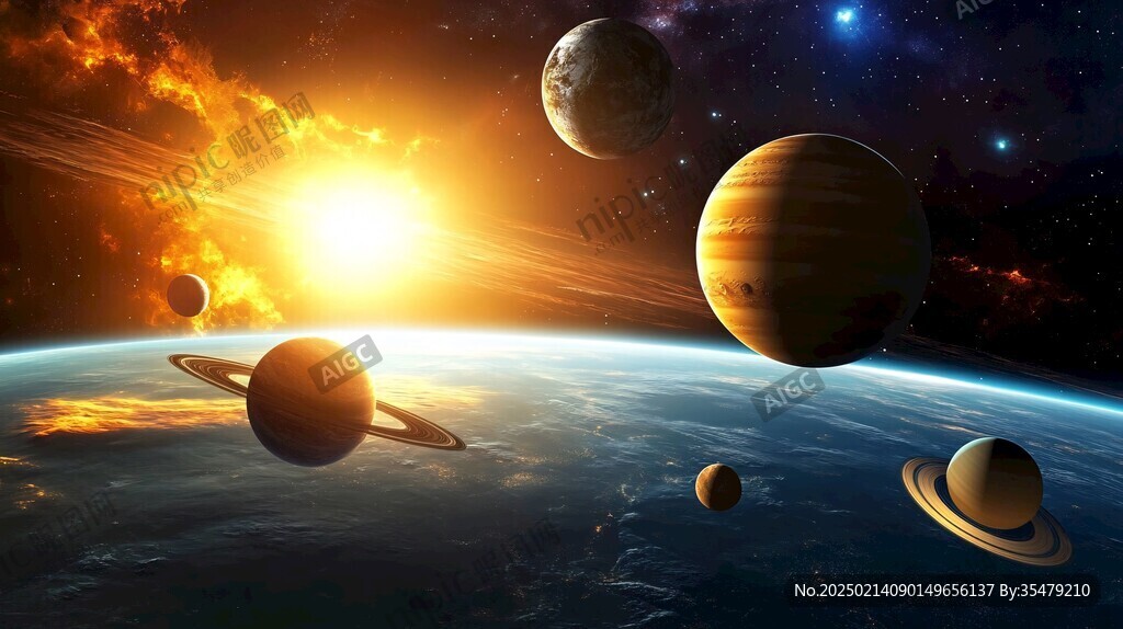 高清宇宙星球