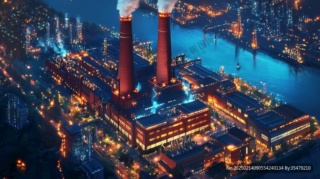 电厂场景海报