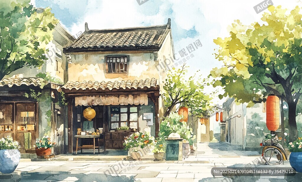 南后街插画