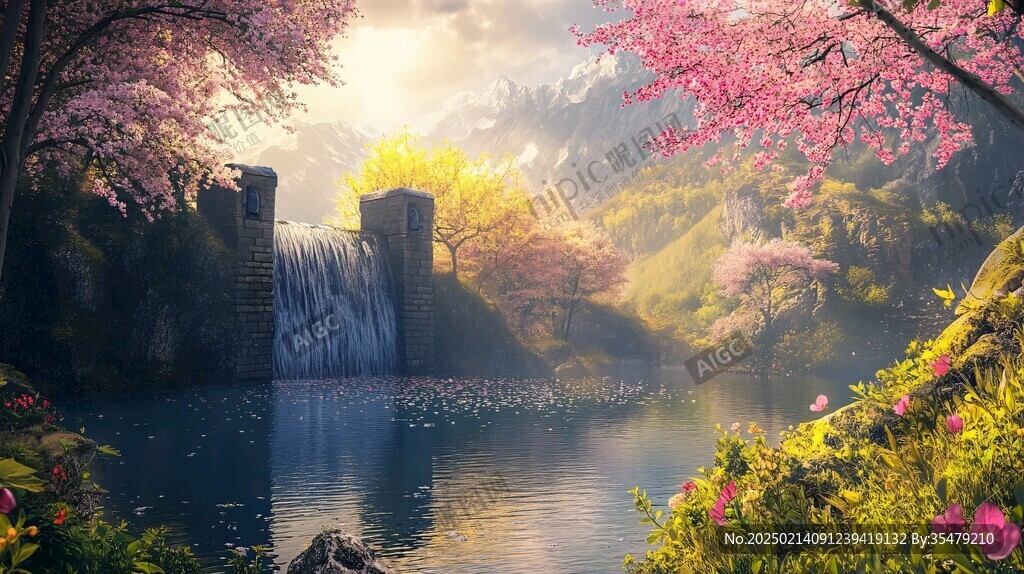 写实风景合成